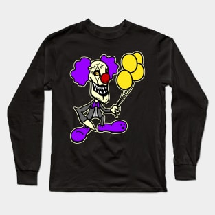 Evil Clown Long Sleeve T-Shirt